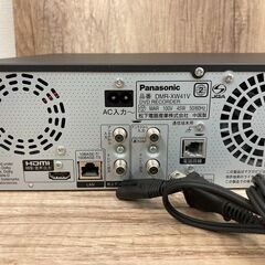 【レガストック江東店】 Panasonic　パナソニック　DIGA　VHS一体型DVDレコーダー　DMR-XW41V　2007年製の画像