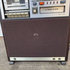 日立 カセット/８トラックテーププレーヤー TRQ-80K（ジャンク）の画像