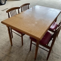 ダイニング5点セット　中古