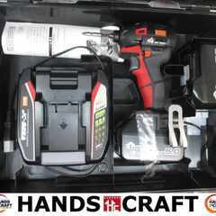 MAX PJ-1D153R 18V 5.0Ah バッテリー×2 充電器 インパクトドライバ 中古品 美品 【ハンズクラフト宜野湾店】