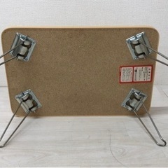 【中古品】折りたたみ ミニテーブル MABO ニューテーブル ナチュラルカラー 生活家具　生活雑貨 の画像