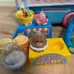 おもちゃ アンパンマン　
アイスクリーム屋さんの画像