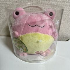 値下げしました！ティッシュボックス　ECO ケロリンチョ　ぬいぐ...