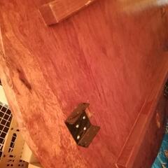 欅　一枚板　特大　丸テーブル　天板の画像