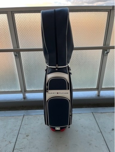 トミーヒルフィガー ゴルフ THMG3FC4 FACE カート キャディバッグ ゴルフバッグ TOMMY HILFIGER