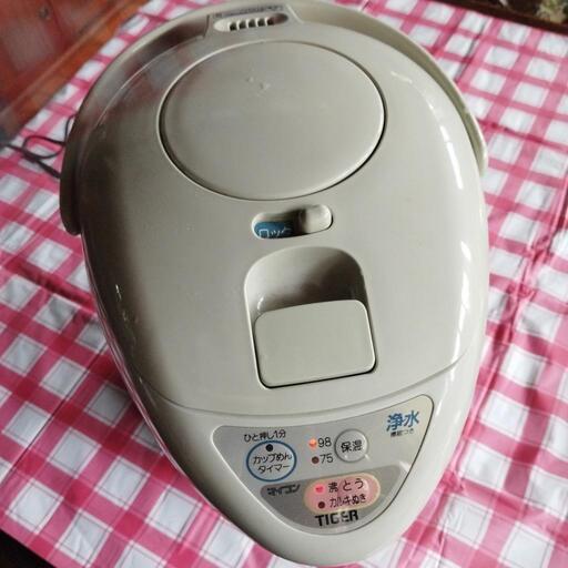 タイガーマイコン浄水カルキ抜き電気ポット