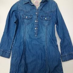 子供服　120cm　デニムワンピース