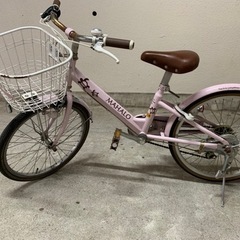 自転車 女の子用　20インチ