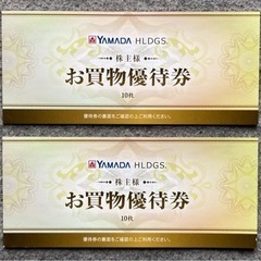 送料込み 
ヤマダ電機 株主優待券 10000円相当