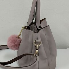 PRAGMA  バッグ 2way グレージュ の画像