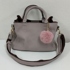 PRAGMA  バッグ 2way グレージュ の画像