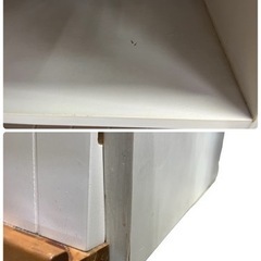NO.1474 《お値下げ中!!》収納家具 カントリー調 フラップ扉 マガジンラック 中古の画像