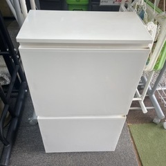 【リサイクルサービス八光】幅㎝　ホワイト　上下容量20L　2段分...