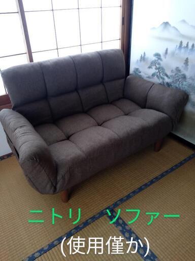 ★ご予約済み、家具 ソファ 2人掛けソファ