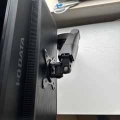 24.5インチモニターモニターアームセット売りの画像