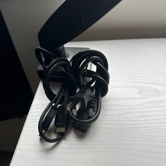 24.5インチモニターモニターアームセット売りの画像