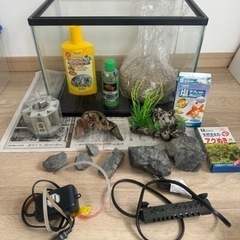 金魚飼育水槽など一式