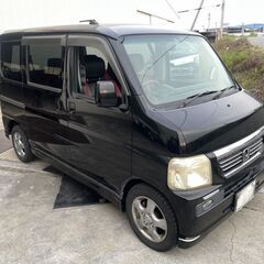 平成21年　バモス　Lターボ　ローダウン　4WD　車検2年付