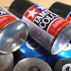 タミヤカラースプレー塗料(ミニ) 21本未使用の画像