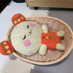 ニューボーンフォト用籠（ベビー用品、ペット用品、寝具