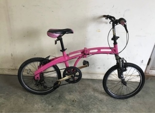 365★岐阜発　④△DOPPEL GANGER 293？/ドッペルギャンガー/折りたたみ自転車△20インチ/6段変速/走行確認/サドル破れ有り/現状品　R4.8/20★