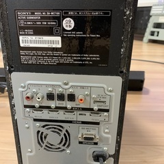 Sony　09年製スピーカー　ホームシアターシステムの画像