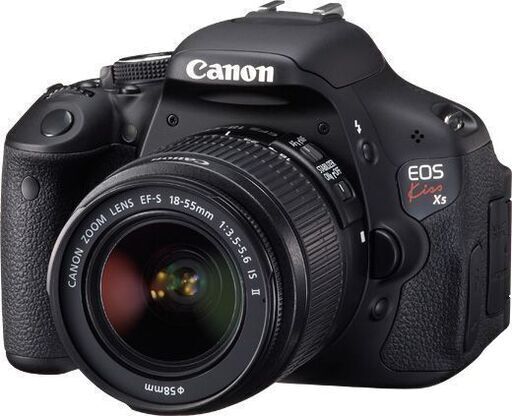 お譲り致します！Ｃanon一眼レフ・ＥＯＳーＫｉｓｓ5　ブラックボデー！Ｗズームセット・付属品完備です。