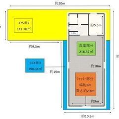 ★貸土地★    大阪府岸和田市稲葉町　９０坪　#資材置き場　＃...