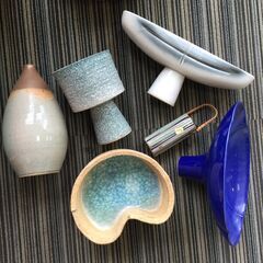 ○【0円あげます！】花びんまとめ 花瓶 花器 陶器 一輪挿し 生...