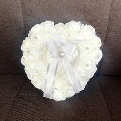 美品　リングボックス　結婚式グッズ