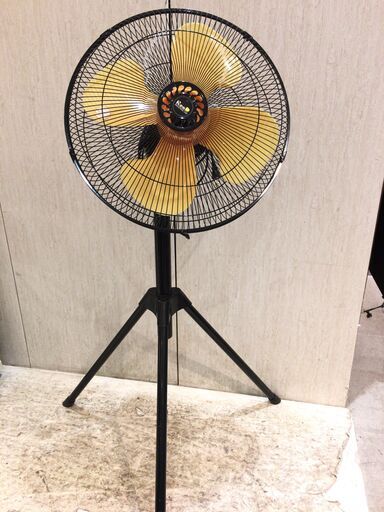 ■11834■ReeD 45cm首振り機能付工業扇 RD-SF451 スタンド型 扇風機 高さ調節可能 業務用