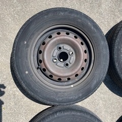 取り引き中145/80R13夏タイヤ