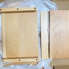 子どもの踏み台 2段木製「ステップ＆スツール」の画像