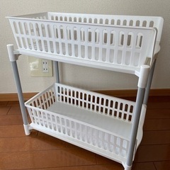 【取引終了】ニトリ　調味料ラック　2段