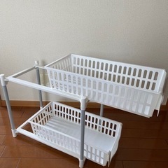 【取引終了】ニトリ　調味料ラック　2段の画像
