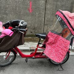 【直接取引、試乗後購入OK】子供乗せ自転車 （非電動）（20インチ）
