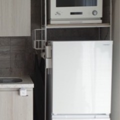 アイリスオーヤマ 冷蔵庫上収納ラック の画像