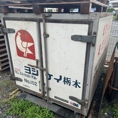 無料！！軽トラ荷台？コンテナ　物置の画像