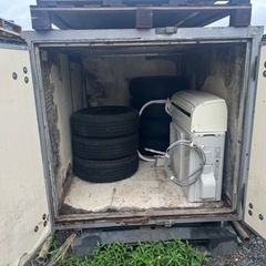 無料！！軽トラ荷台？コンテナ　物置の画像