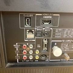 テレビ　TOSHIBA REGZA 32Aの画像
