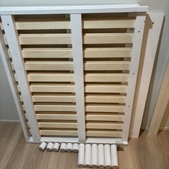 バノン ベッドフレーム セミダブルの画像