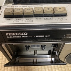 HITACHI TRK-5200 ラジオカセットテープレコーダーの画像