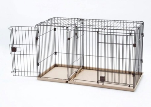 今週末まで‼️早い者勝ち‼️ペッツワン　犬用サークル　2ルーム