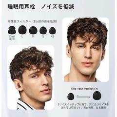 睡眠用 耳栓 シリコン 遮音 ノイズキャンセリング イヤープラグ 安眠グッズの画像
