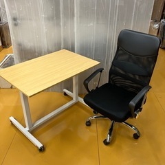 デスクセット⭐︎美品⭐︎アイリス⭐︎昇降スタンディングデスク＋メ...