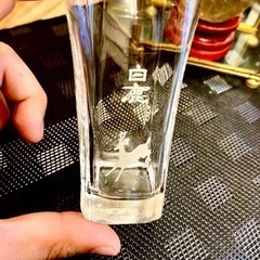 白鹿 グラス 6脚 美品‼️ 生活雑貨 調理器具 キッチンツールの画像