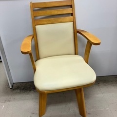 ☆値下げ☆K2405-942 ダイニングチェア 回転式 キズ・汚...