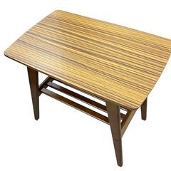 JY 美品 カリモク60 サイドテーブル T36200RW ウォ...