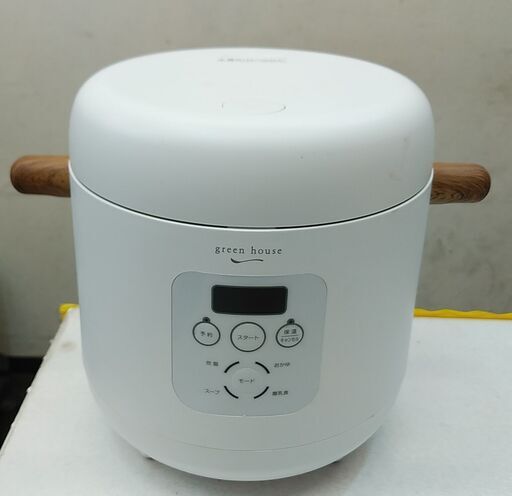品質保証☆配達有り！2500円(税別）2合炊き マイコンジャー炊飯器 ホワイト