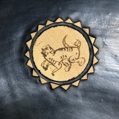 生活雑貨 食器 プレート　木製大皿　かわり絵の画像